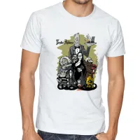 Camiseta adulto ou infantil Família Addams pintura seriado - Foto 3