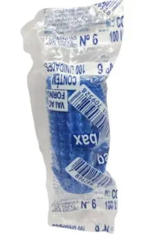 Forminha de Papel 6 Azul Bax 100un  - Foto 2