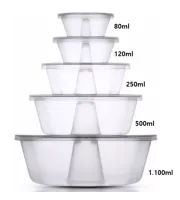Forma Para Pudim Forneável Grande 500ml Plastilânia C/6 - Foto 3