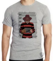 Camiseta adulto ou infantil freddy krueger preso - Foto 4