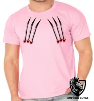 Camiseta adulto ou infantil Garras Wolverine Logan - Foto 4
