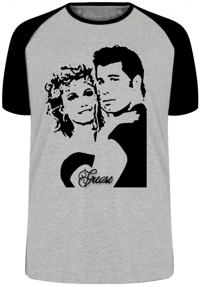 Camiseta adulto ou infantil Grease john travolta tempos brilhantina