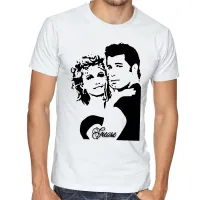 Camiseta adulto ou infantil Grease john travolta tempos brilhantina - Foto 3