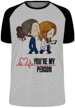 Camiseta adulto ou infantil Greys Anatomy medicas hospital