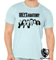 Camiseta adulto ou infantil Greys Anatomy seriado medico - Foto 5
