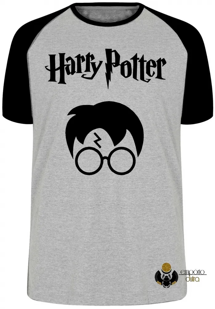 Camiseta adulto ou infantil Harry potter bruxo magico varinha filme