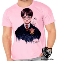 Camiseta adulto ou infantil Harry Potter criança bruxo magico jovem - Foto 2