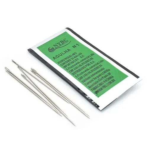  AGULHA DE MÃO N°1 PACOTE 