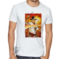 Camiseta adulto ou infantil Indiana Jones chicote - Foto 2