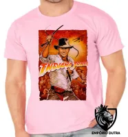 Camiseta adulto ou infantil Indiana Jones chicote - Foto 4