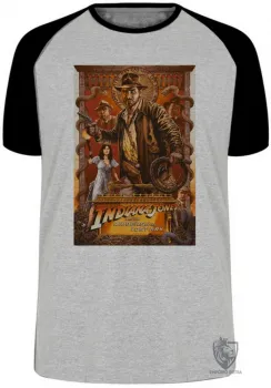 Camiseta adulto ou infantil Indiana Jones arca da aliança