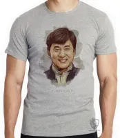 Camiseta adulto ou infantil Jackie Chan ator chines - Foto 4