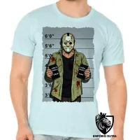 Camiseta adulto ou infantil Jason Voorhees vilão terror filme - Foto 5