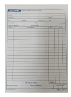 Talão Pedido B18 Uma Via 90 Folhas 200x140mm - Foto 2