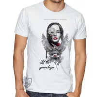 Camiseta adulto ou infantil jogos vorazes - Foto 2