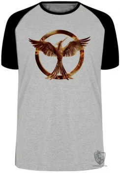 Camiseta adulto ou infantil Jogos Vorazes tordo dourado