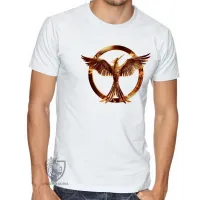 Camiseta adulto ou infantil Jogos Vorazes tordo dourado - Foto 2