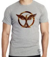 Camiseta adulto ou infantil Jogos Vorazes tordo dourado - Foto 3