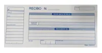 Talão Recibo Com Canhoto 95 Folhas 200x90mm - Foto 2