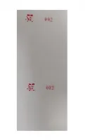 Talão 2 Corpos Numerado 100 Folhas 138x57mm - Foto 3