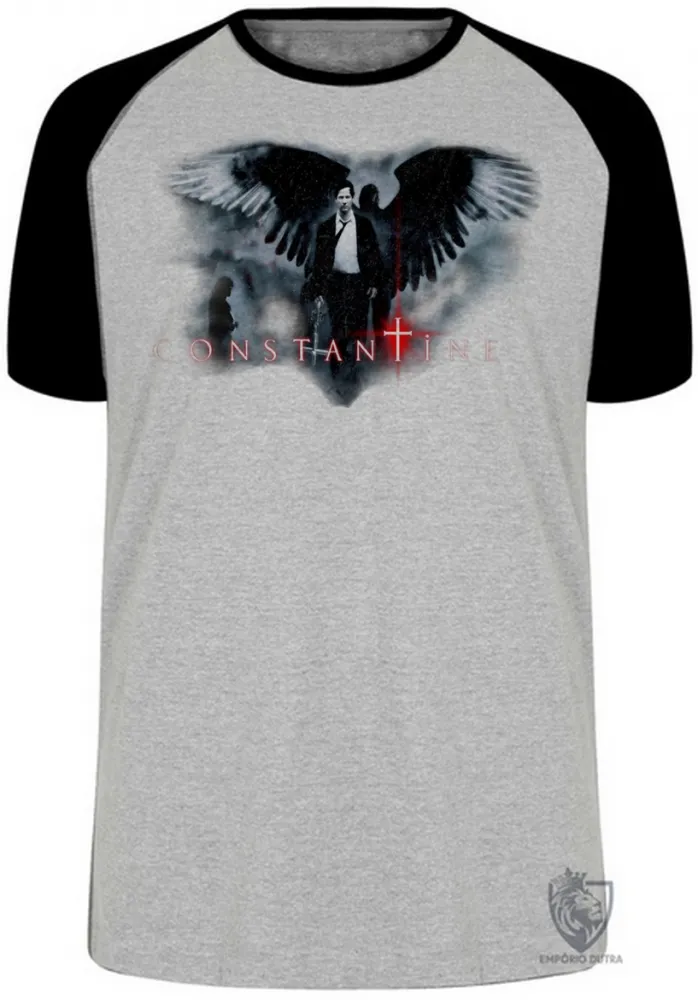 Camiseta adulto ou infantil John Constantine arma