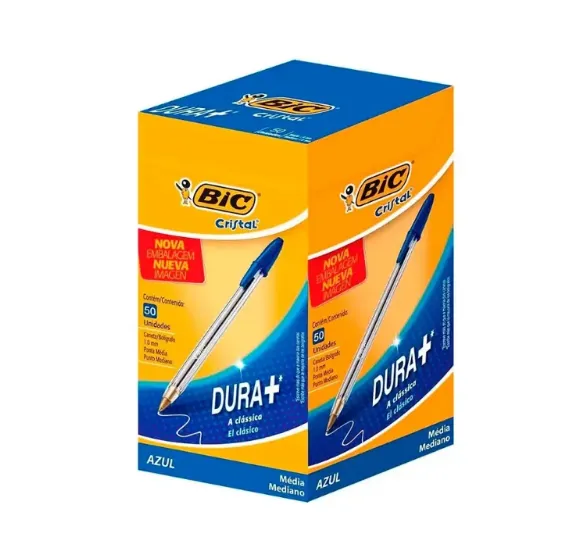 Caneta Azul Bic C/50