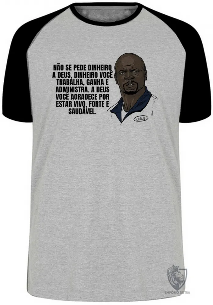 Camiseta adulto ou infantil Julius não se pede dinheiro