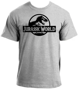 Camiseta adulto ou infantil jurassic park dinossauro rex tiranossauro - Foto 2