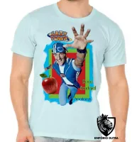 Camiseta adulto ou infantil Lazy Town Sportacus maçã saudavel - Foto 5
