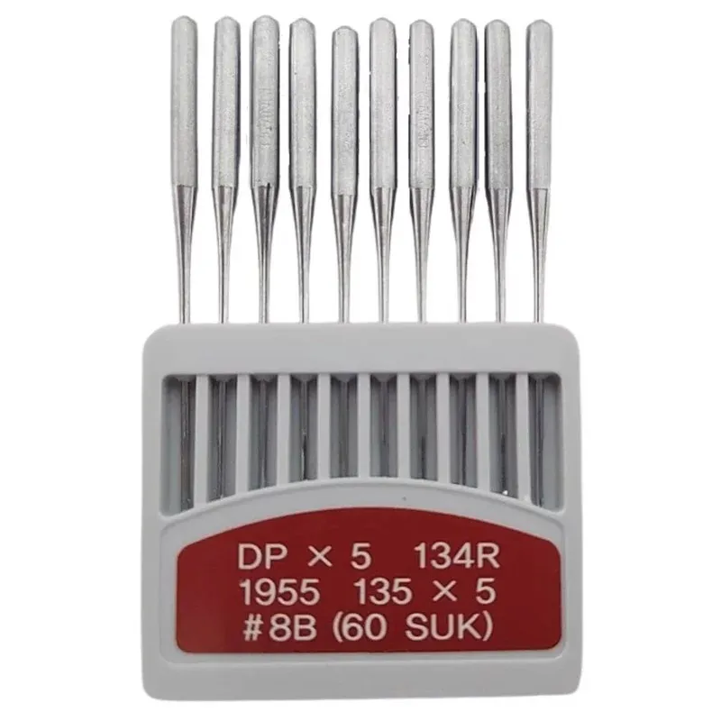  AGULHA P/ MÁQUINA DE COSTURA  RETA INDUTRIAL DPXCABO GROSSO (ORANGE) Imagem