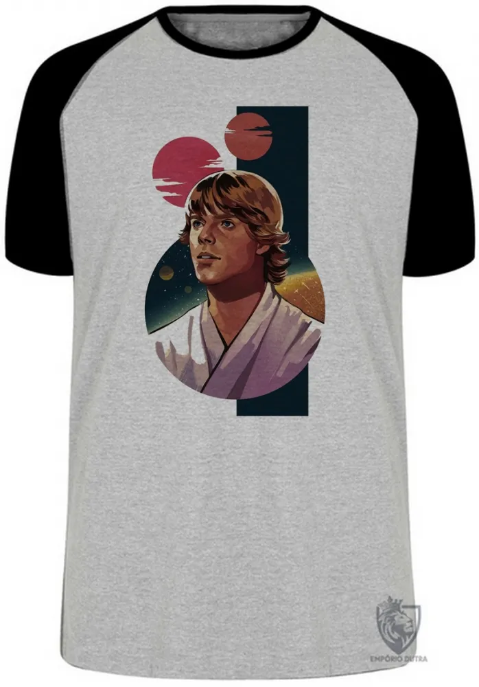 Camiseta adulto ou infantil Luke Skywalker star wars