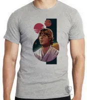 Camiseta adulto ou infantil Luke Skywalker star wars - Foto 2