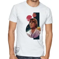Camiseta adulto ou infantil Luke Skywalker star wars - Foto 3