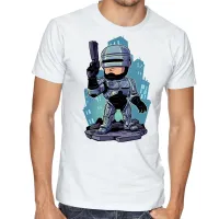 Camiseta adulto ou infantil ROBOCOP robo policial futuro - Foto 3
