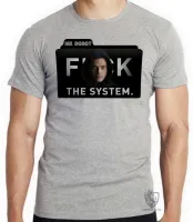 Camiseta adulto ou infantil Mr. Robot serie seriado - Foto 3