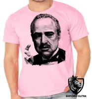 Camiseta adulto ou infantil poderoso chefão the godfather marlon brando - Foto 2