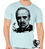 Camiseta adulto ou infantil poderoso chefão the godfather marlon brando - Foto 5
