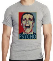 Camiseta adulto ou infantil Psycho Patrick Bateman Christian Bale - Foto 3