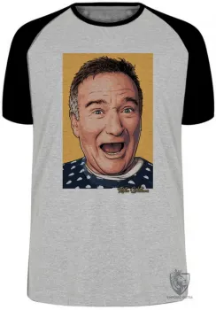 Camiseta adulto ou infantil Robin Williams