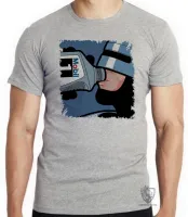 Camiseta adulto ou infantil Robocop Mobil oleo - Foto 3