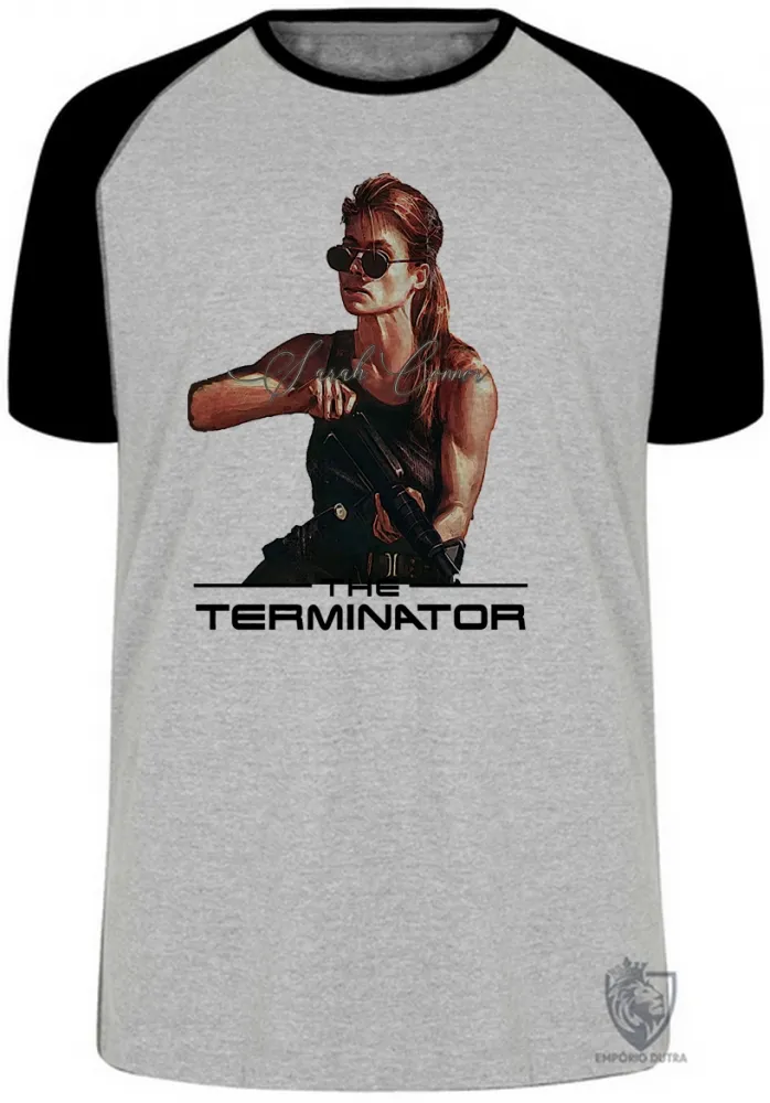Camiseta adulto ou infantil Sarah Connor exterminador do futuro
