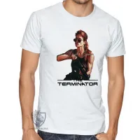 Camiseta adulto ou infantil Sarah Connor exterminador do futuro - Foto 2