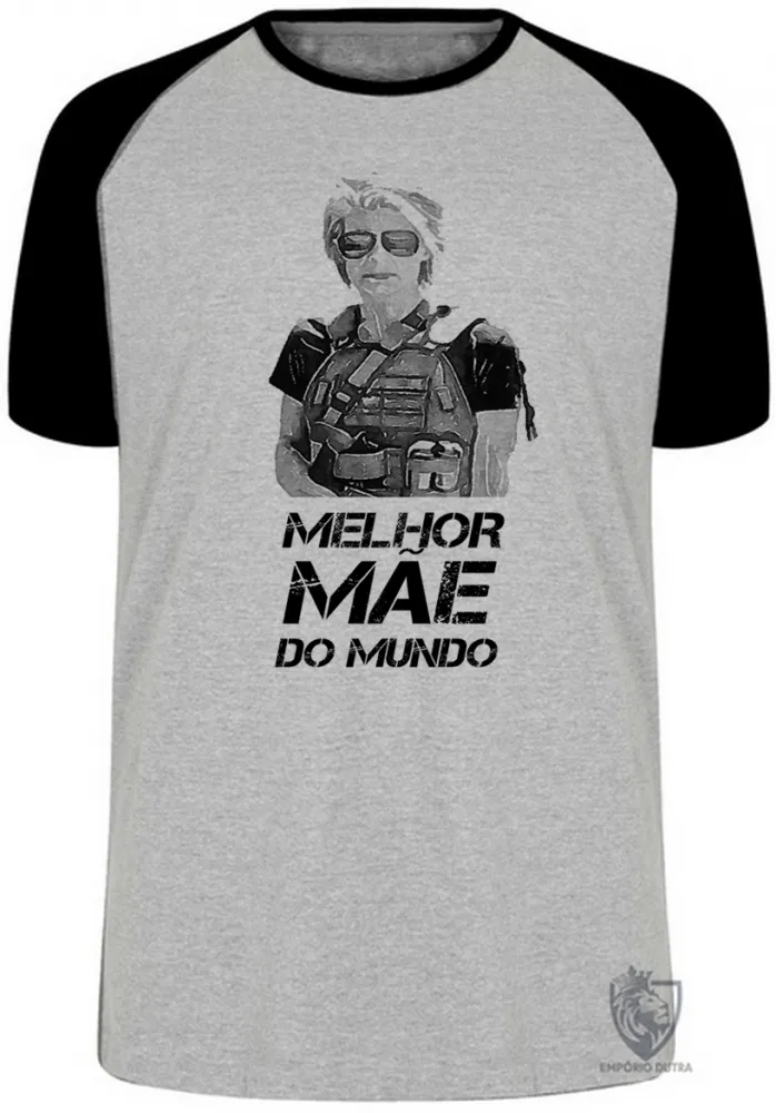 Camiseta adulto ou infantil Sarah Connor melhor mãe mundo