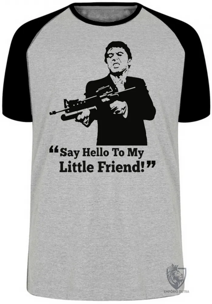 Camiseta adulto ou infantil Scarface poderoso chefão Imagem