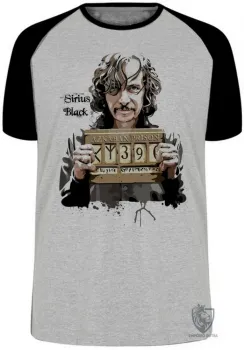 Camiseta adulto ou infantil Sirius Black harry poter personagem