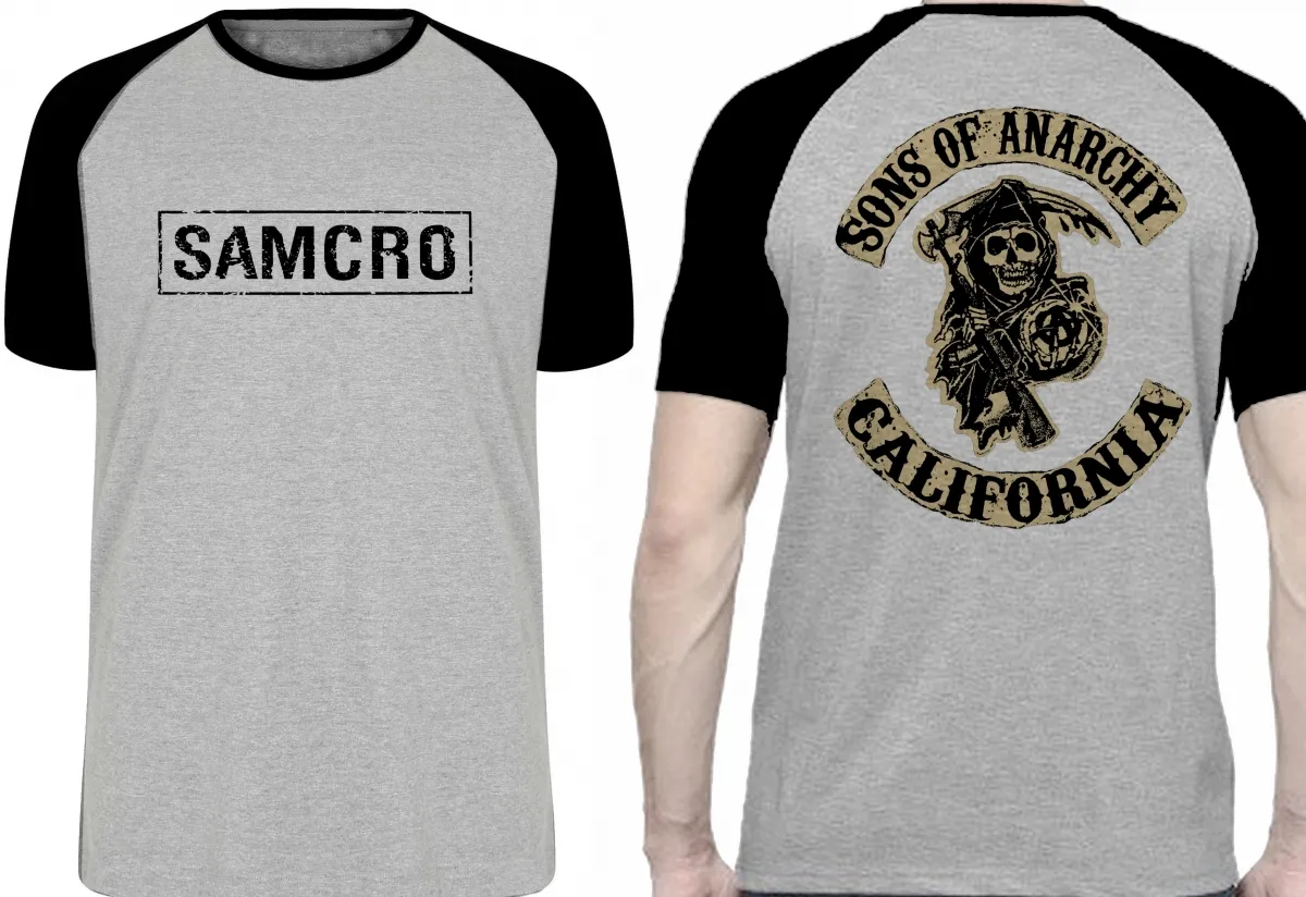 Camiseta adulto ou infantil SOA  Samcro sons of anarchy anarquia