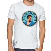 Camiseta adulto ou infantil Spock vida longa e próspera - Foto 2