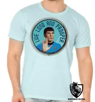 Camiseta adulto ou infantil Spock vida longa e próspera - Foto 5