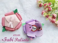 G1.615  Gabarito de Moldes  em MDF  Flor Surpresa - Foto 3