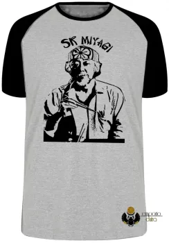 Camiseta adulto ou infantil SR MIYAGI Karate kid